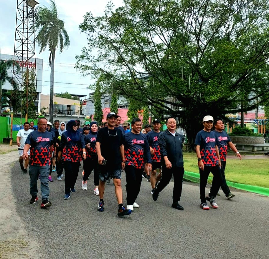 Komunitas Jogging Healthy All Day Harap Wali Kota Parepare Revitalisasi Lintasan Tepi Lapangan Andi Makkasau