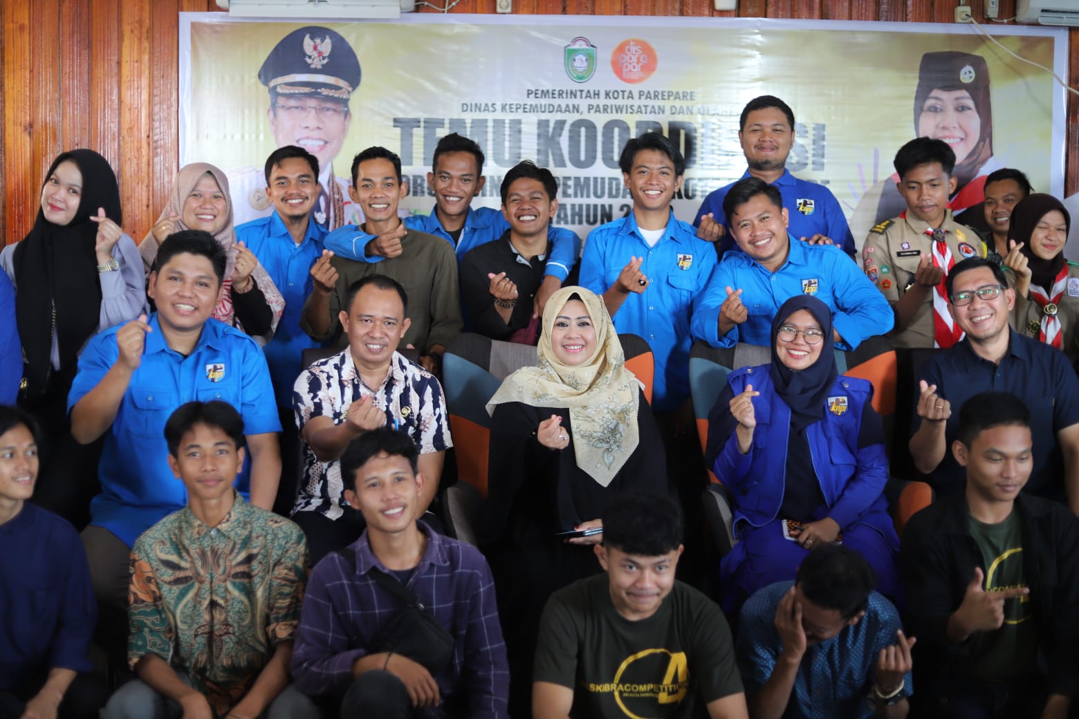 Bermakna, Erna Rasyid Taufan Tekankan Nilai Spiritual di Temu Koordinasi Forum Bina Kepemudaan Parepare