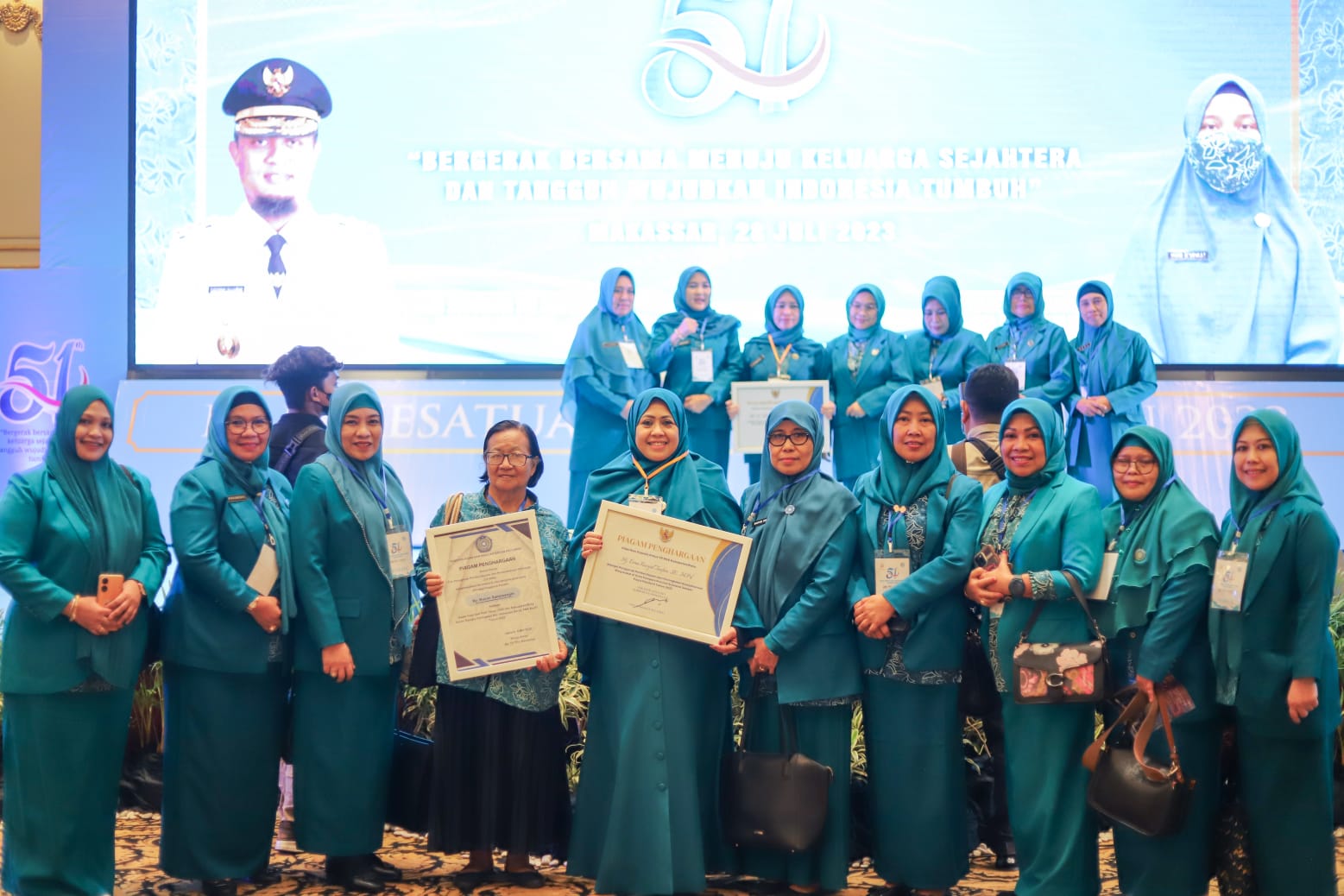 TP PKK Parepare Cetak Prestasi di HKG PKK Tingkat Sulsel, Raih 2 Piagam Penghargaan dan 2 Juara Lomba 