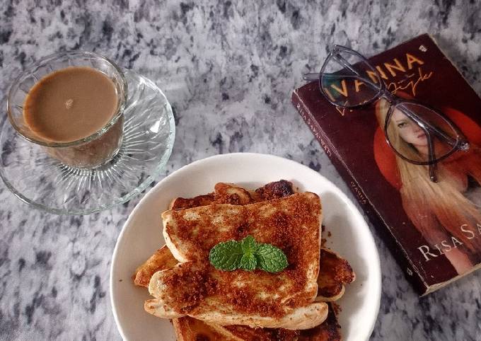 Resep Cinnamon French Toast, Cukup Gunakan Stok Roti Tawar di Rumah