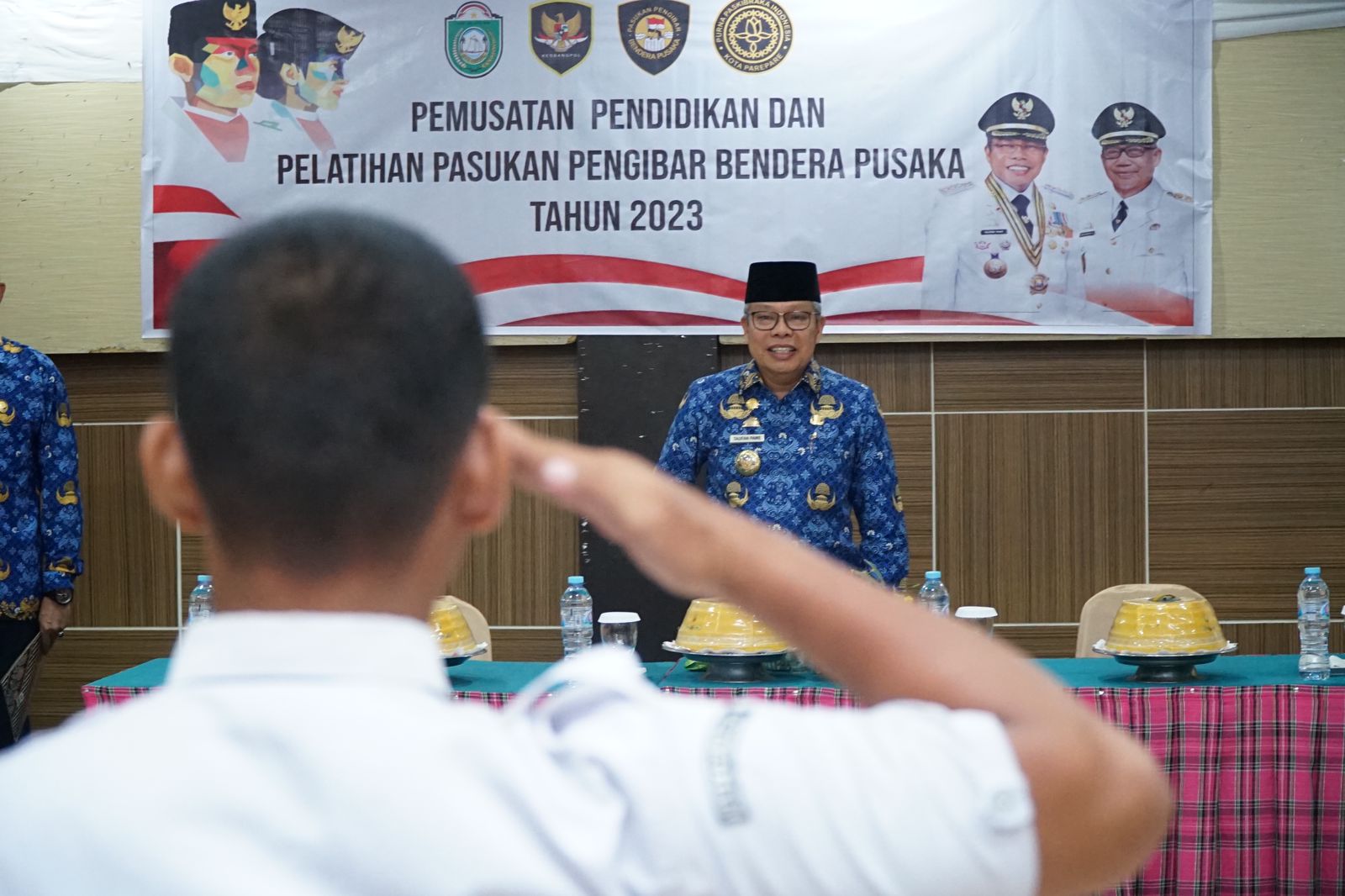Wali Kota Taufan Pawe Motivasi Calon Paskibraka Parepare, Putra Putri Terpilih Pengemban Tugas Mulia 