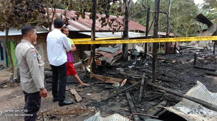 Dipicu Cekcok Soal Penjualan Rumah, Pria di Kukar Tega Bakar Istri dan Anaknya