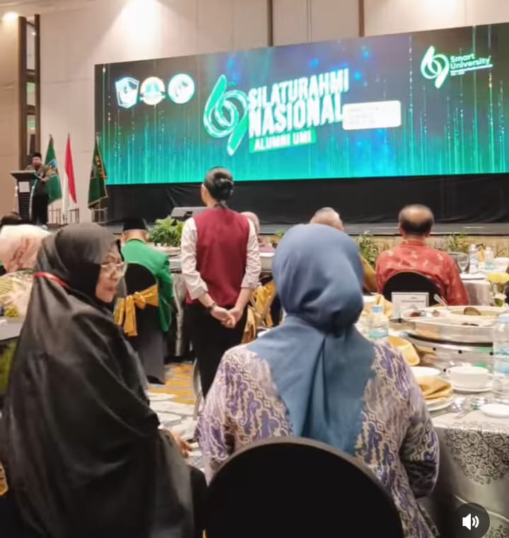 Padat Aktivitas, Erna Rasyid Taufan Sempatkan Hadiri Silatnas Alumni UMI