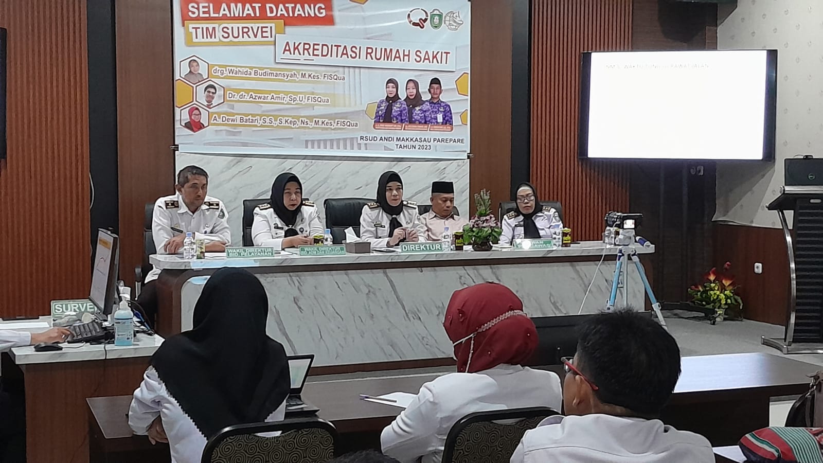 Sambut Survei Akreditasi, RSUD Andi Makkasau Optimis Menuju Paripurna 