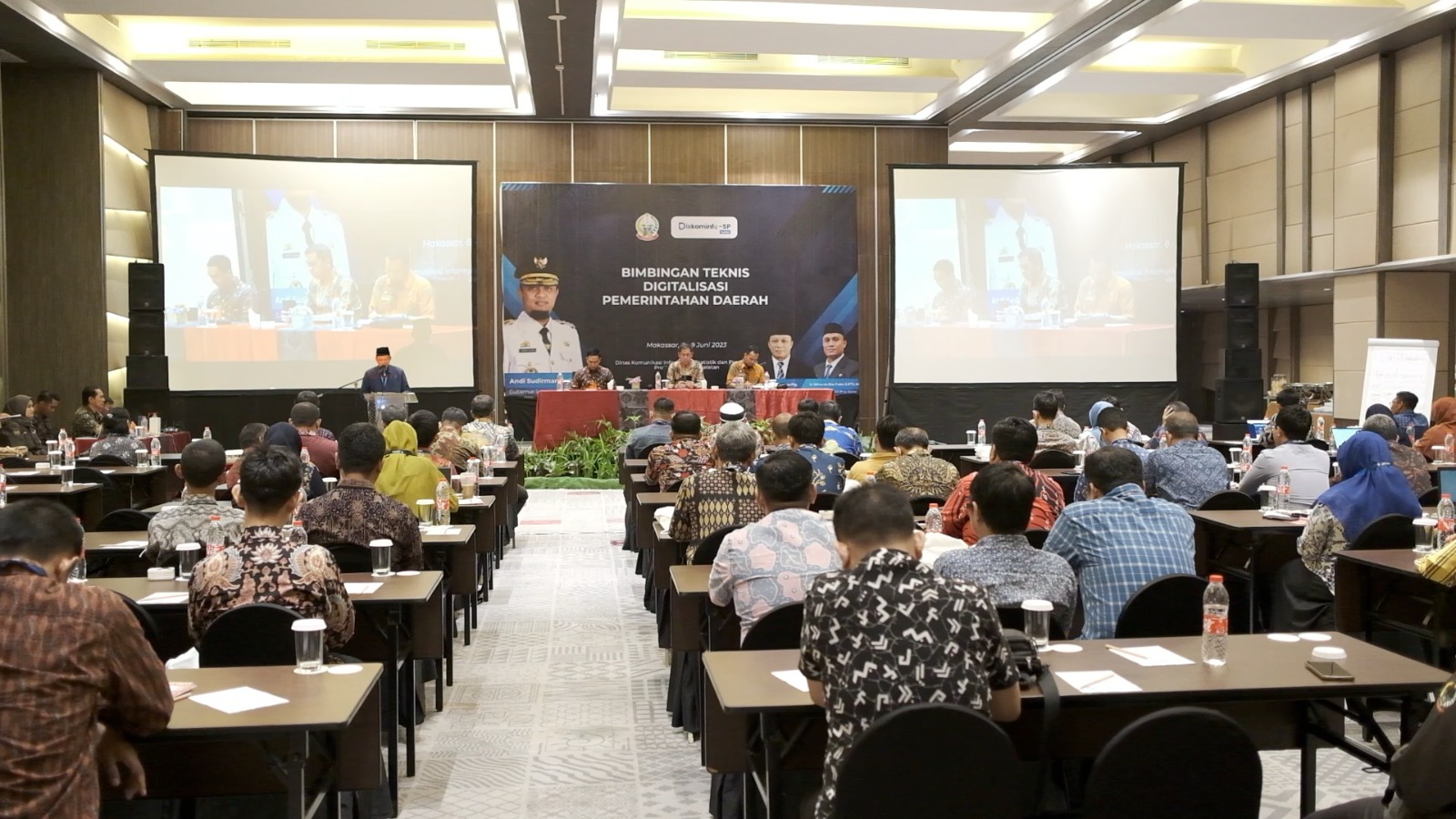 Diskominfo-SP Sulsel Gelar Bimtek, Untuk Dukung Penyelenggaraan Implementasi Digitalisasi Pemerintahan Daerah 