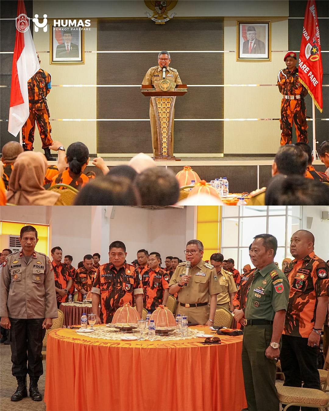 Wali Kota Taufan Pawe Puji Komitmen, Integritas dan Jiwa Nasionalisme Pemuda Pancasila Bangun Daerah