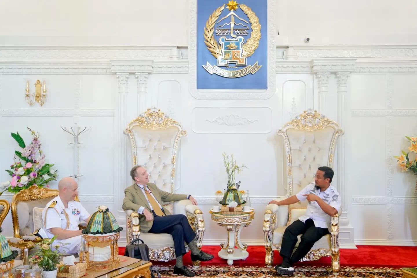 Gubernur Terima Kunjungan Dubes Italia, Diskusi Bahas Langkah Strategis Pererat Kerja Sama