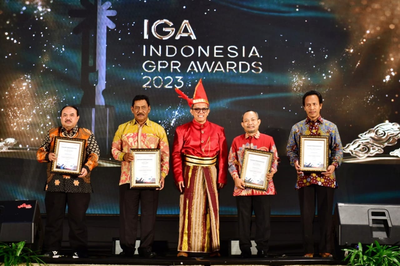 Gubernur Andi Sudirman Terpilih Sebagai Pemimpin Terpopuler di IGA 2023