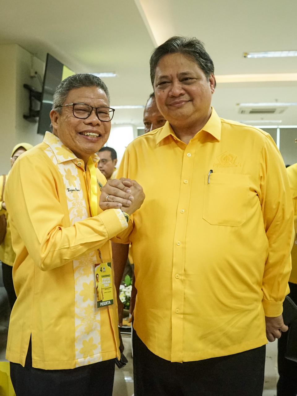 Hadiri Rakernas, Taufan Pawe Yakinkan Golkar Sulsel Tetap Solid Menangkan Airlangga Presiden