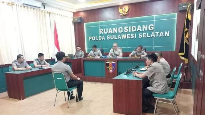 Oknum Anggota Polda Sulbar yang Bawa Sabu ke Sulsel Dipecat Tidak Hormat