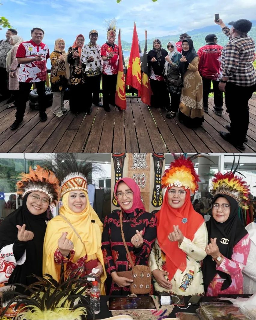 Erna Rasyid Taufan Dampingi Taufan Pawe Hadiri Raker Apeksi Wilayah VI, Dapat Jamuan Istimewa dari Pj Wali Kota Jayapura 