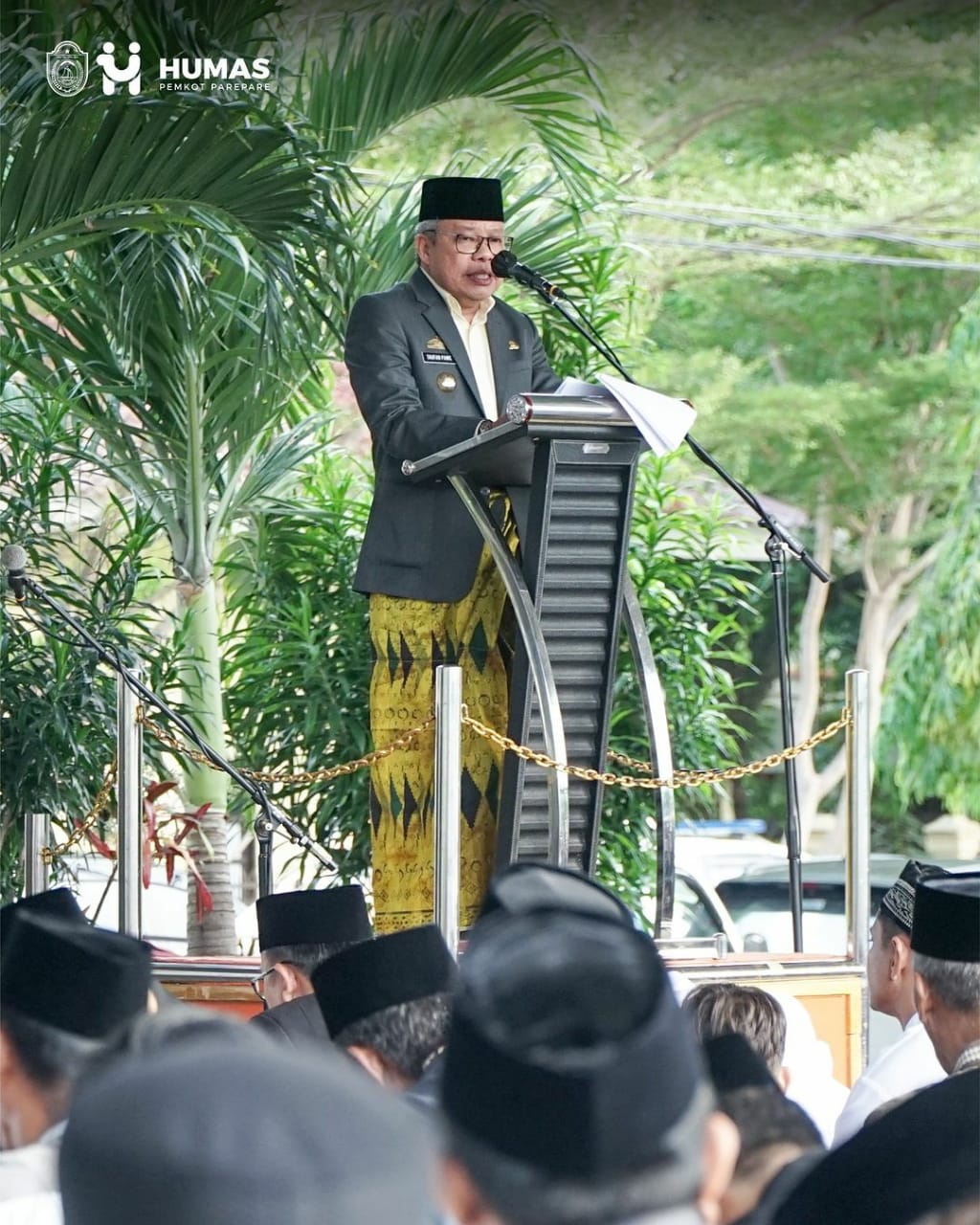 Salat Idul Adha Bersama Masyarakat, Taufan Pawe Pamit, Yakinkan Cinta dan Perhatiannya untuk Parepare di Manapun Berkiprah