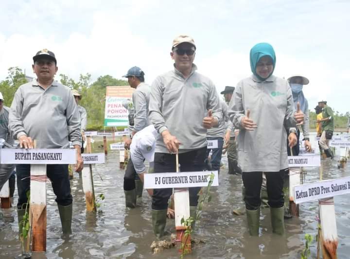 Dampingi Pj Gubernur pada Hari Lingkungan Hidup, Bupati Pasangkayu Sebut Jalankan Program Menanam Pohon hingga ke Desa