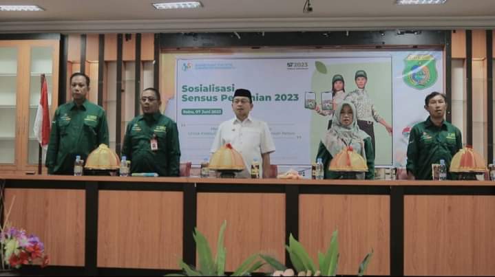 BPS-Diskominfopers Pasangkayu Sosialisasikan Sensus Pertanian 2023, Bupati: Kita Jalin Kolaborasi Pemerintah dan Petani