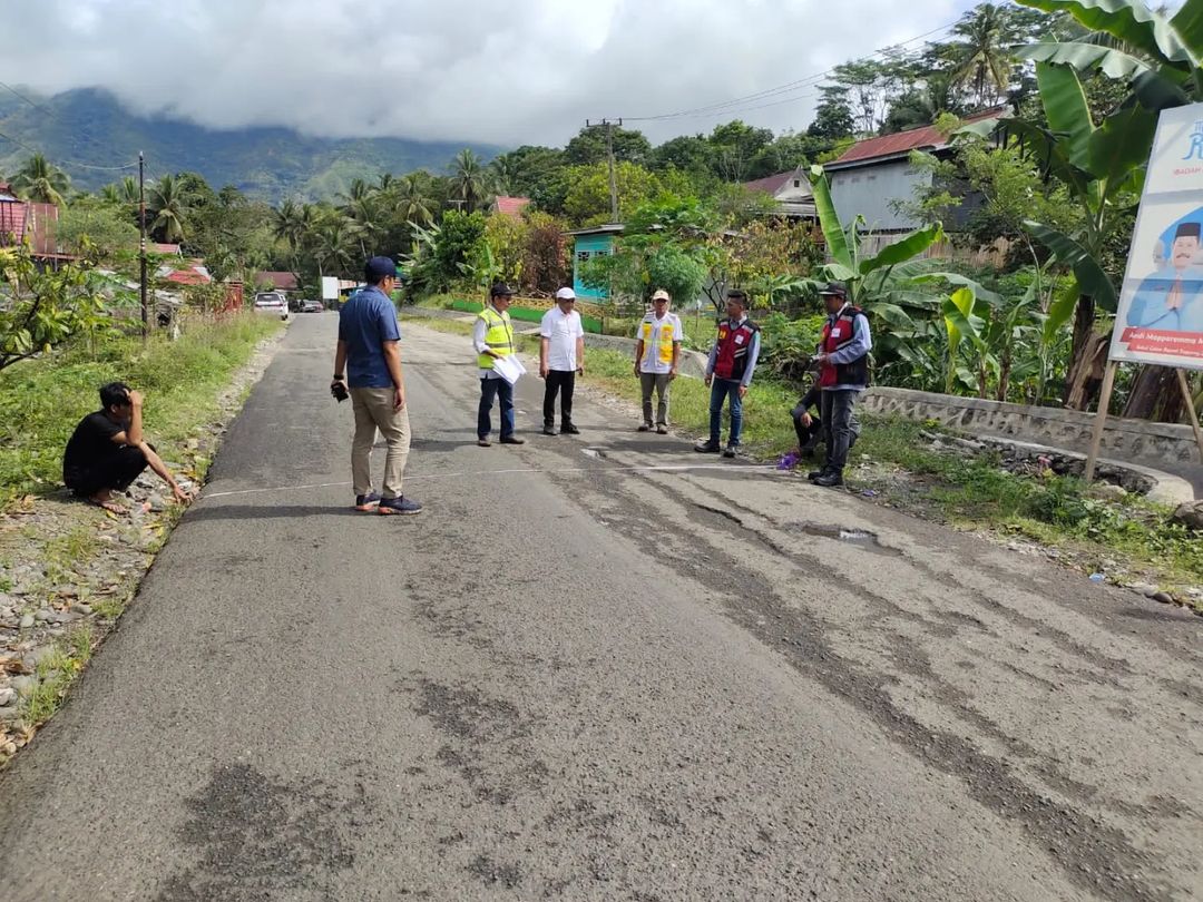 Pemprov Sulsel Kucurkan Dana Rp 37 M Tangani Ruas Batas Barru-Soppeng