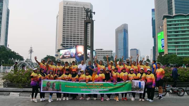 Berkesan, Jogging Bersama Healthy All Day Parepare di Jakarta, Sambutan Tokoh Luar Biasa Hingga Jersey Spesial untuk SYL