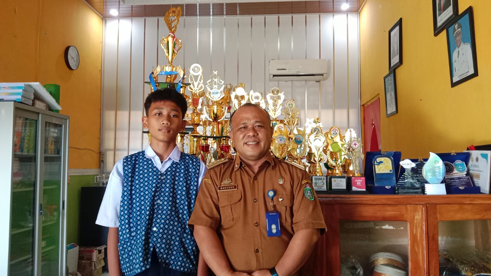 Juara 1 Lomba Ilustrasi FLS2N, Siswa SMPN 3 Wakili Parepare ke Provinsi Sulsel 