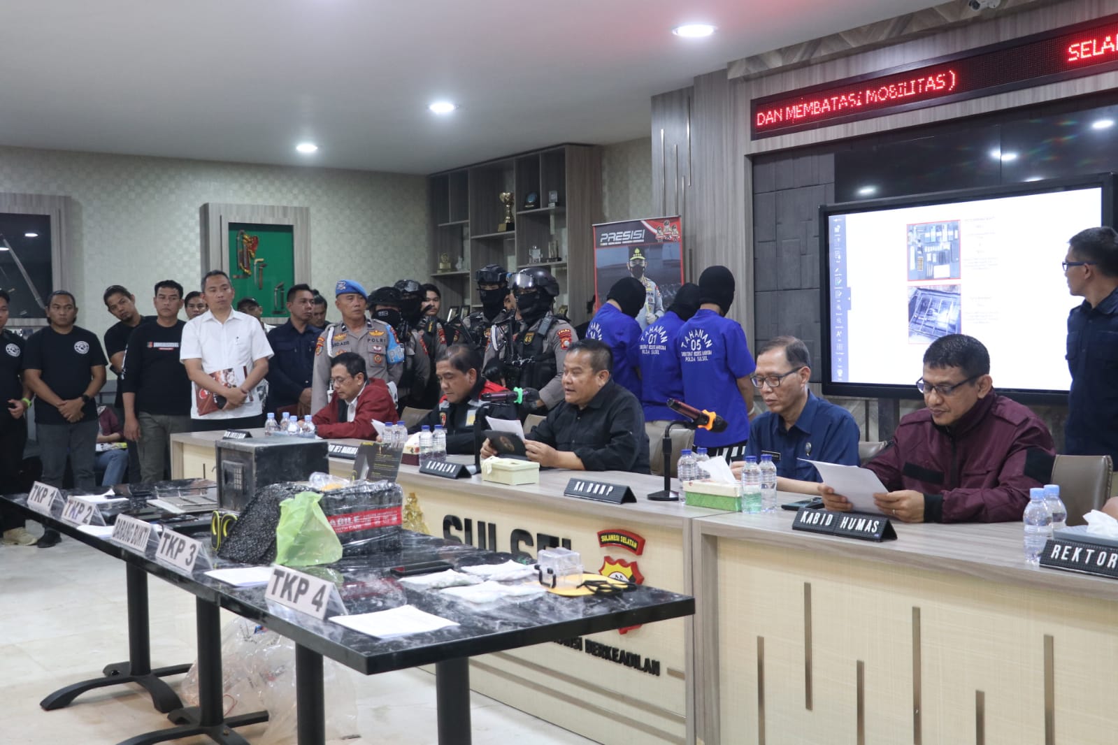 Bunker Narkoba di Kampus UNM Ternyata Dikendalikan Napi Rutan Jeneponto dan Lapas di Bone