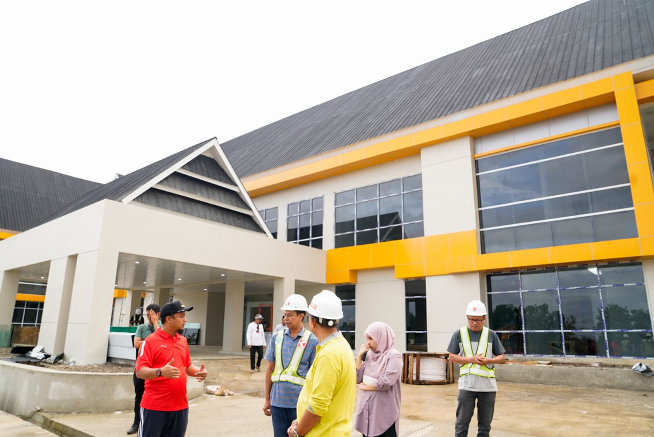 Progres 96 Persen, Rumah Sakit Regional La Mappapenning Bone Segera Rampung