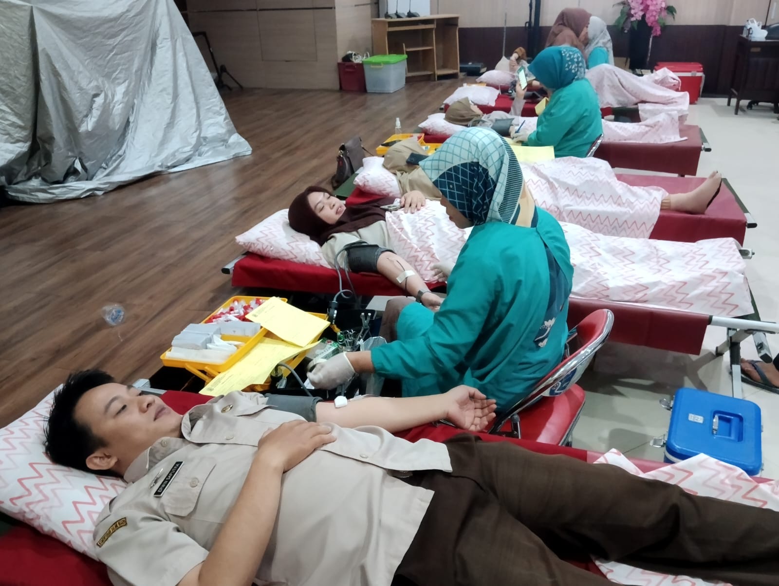 Gelar Donor Darah Rutin, Bapenda Sulsel Sumbang 58 Kantong Darah