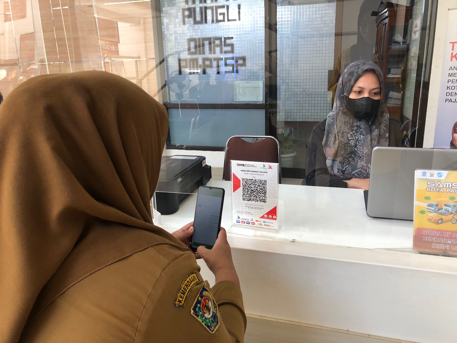 Samsat Palopo Peringkat Keempat Transaksi QRIS di Sulsel