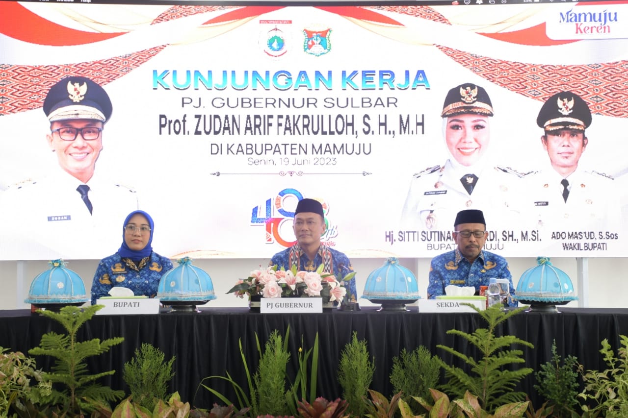 Kolaborasi Pemkab Mamuju, Pj Gubernur Ajak ASN Menjadi Orang Tua  Asuh Stunting 