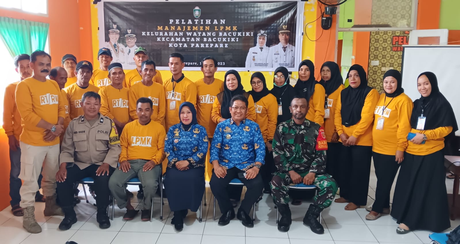 Bappeda Parepare Sinergi Kelurahan Watang Bacukiki Tingkatkan Kapasitas LPMK