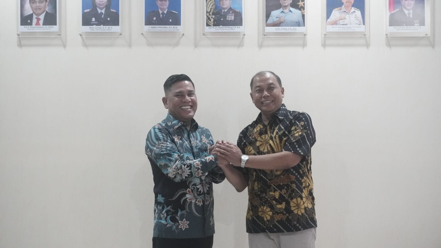 Kakanwil Kemenkumham Sulbar Terima Kunjungan Kepala BIN Sulbar yang Baru