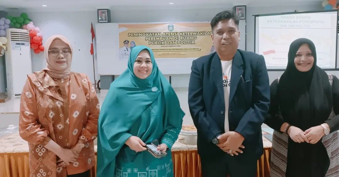 Bicara Peningkatan Atensi Keterwakilan Perempuan di Ruang Publik dan Politik, Erna Rasyid Taufan Motivasi Bacaleg Bersaing Sehat 