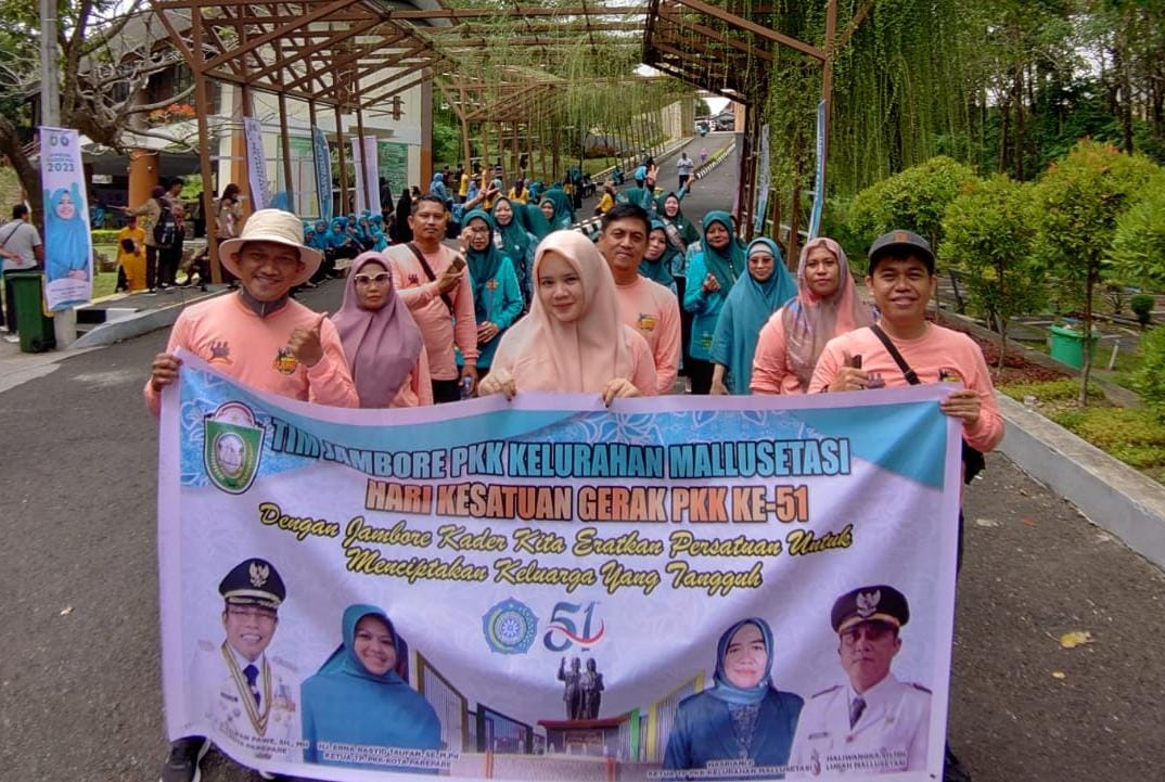 Unik, Kreatif, Seru Pembukaan Jambore PKK Parepare, Erna Rasyid Taufan: Terima Kasih Semua Kader Bekerja Murni dari Hati 