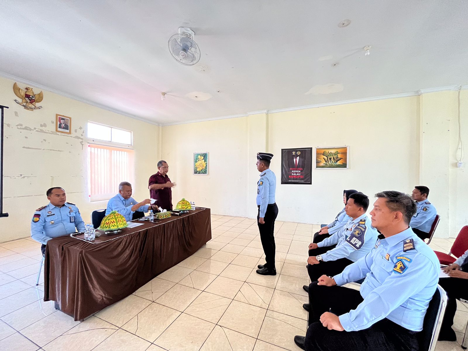 Kemenkumham Sulbar Lakukan Pemeriksaan Urine Narkoba Terhadap 57 Pegawai Rutan Pasangkayu