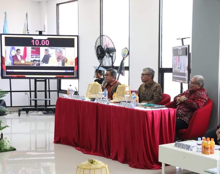 Sekprov Sulbar Jadi Panelis Pemaparan Visi Misi Bacalon Rektor Unsulbar