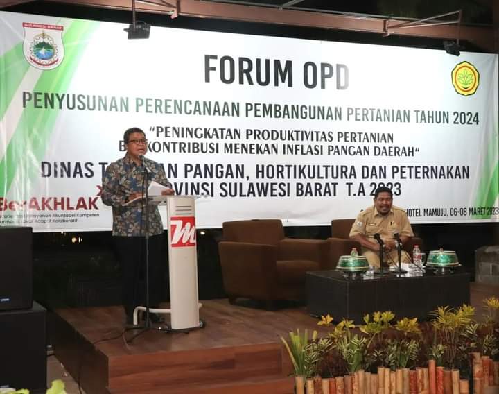 Sekprov Minta Pertanian di Sulbar Harus Dibangun Berbasis Digital