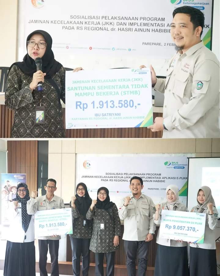 RS Hasri Ainun Habibie Kolaborasi BPJS Ketenagakerjaan Program Jaminan Kecelakaan Kerja