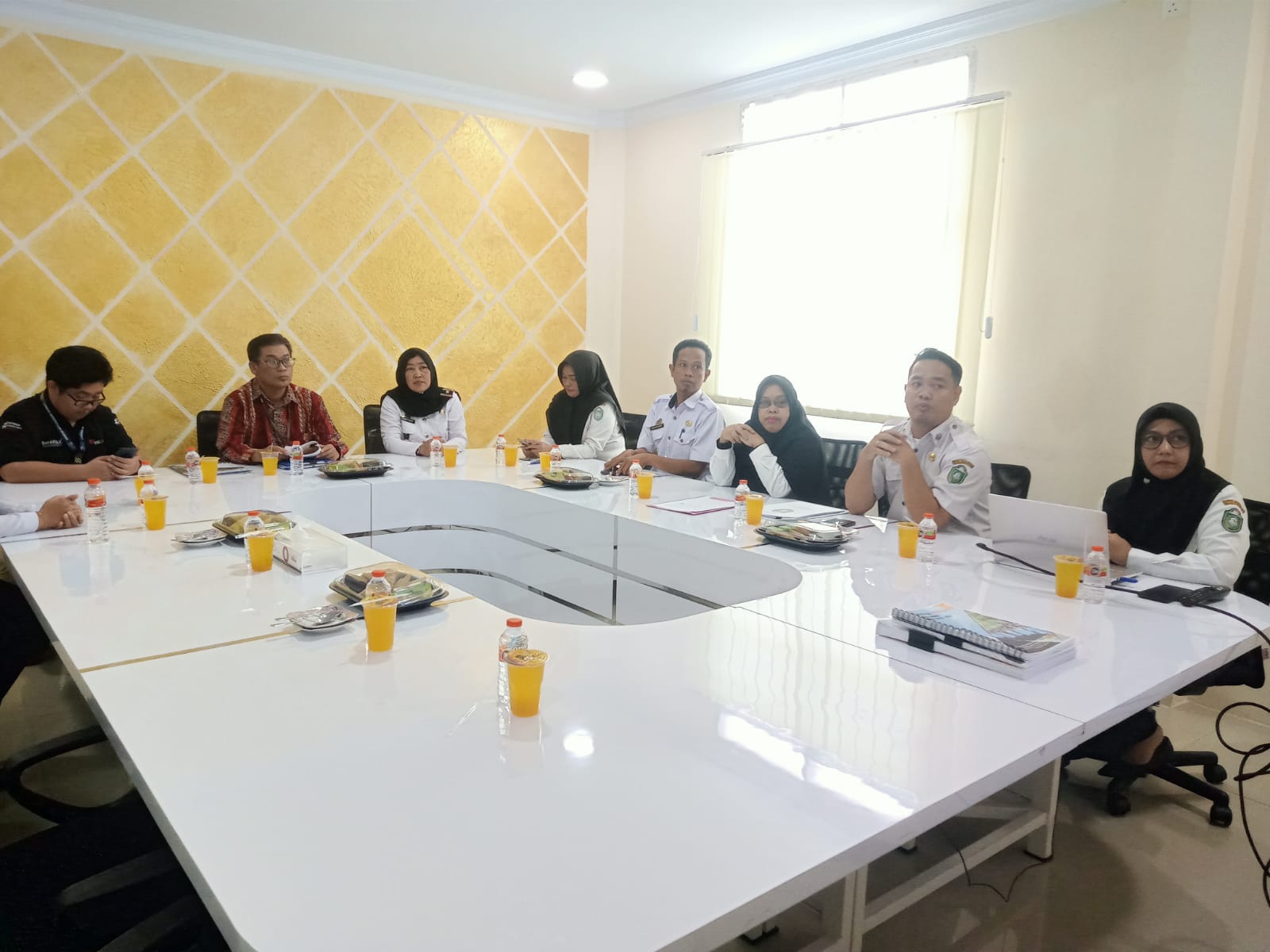 Tim Puslatbang KMP LAN RI Makassar Lakukan Verifikasi Lapangan Inovasi Super Peduli 