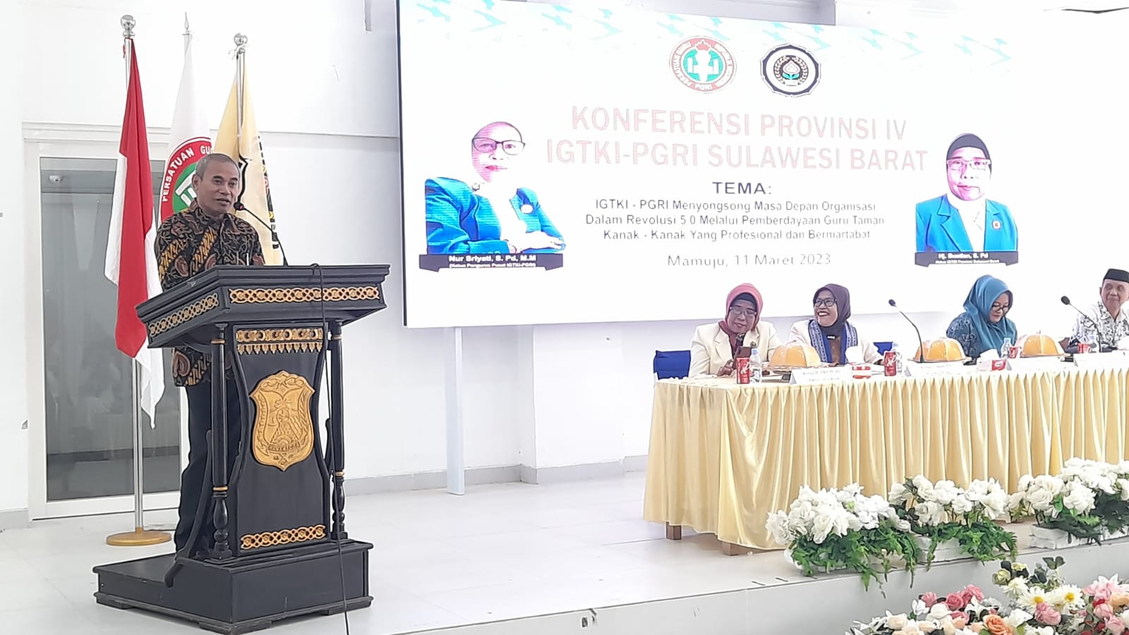 IGTKI Gelar Konferensi Provinsi, Plt Kadis Dikbud Ajak Berkolaborasi Tingkatkan Mutu Pendidikan
