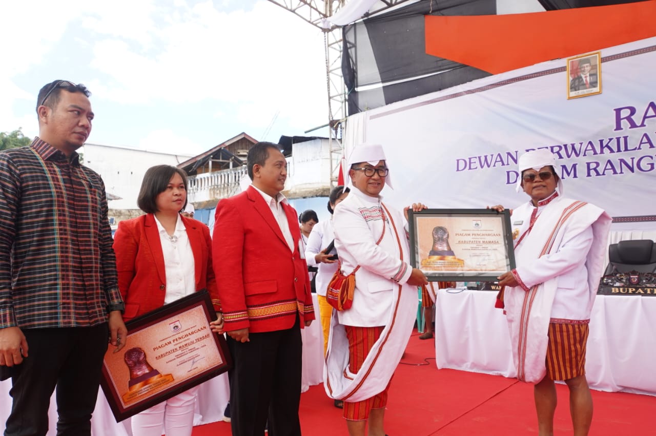 Tingkatkan Capaian dan Buat Kekhasan Daerah, Pesan Pj Gubernur di Hari Jadi Mamasa ke-21