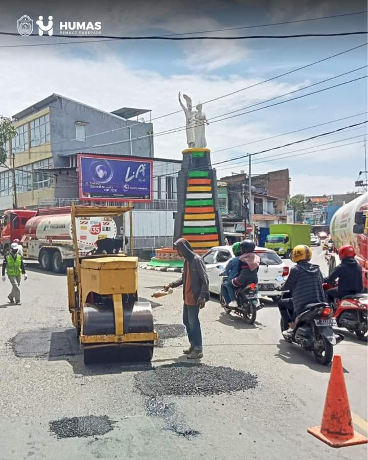 Taufan Pawe Pastikan Pembenahan Jalan Atensi Serius Pemkot Parepare, Jl Andi Sapada Segera Diperbaiki 