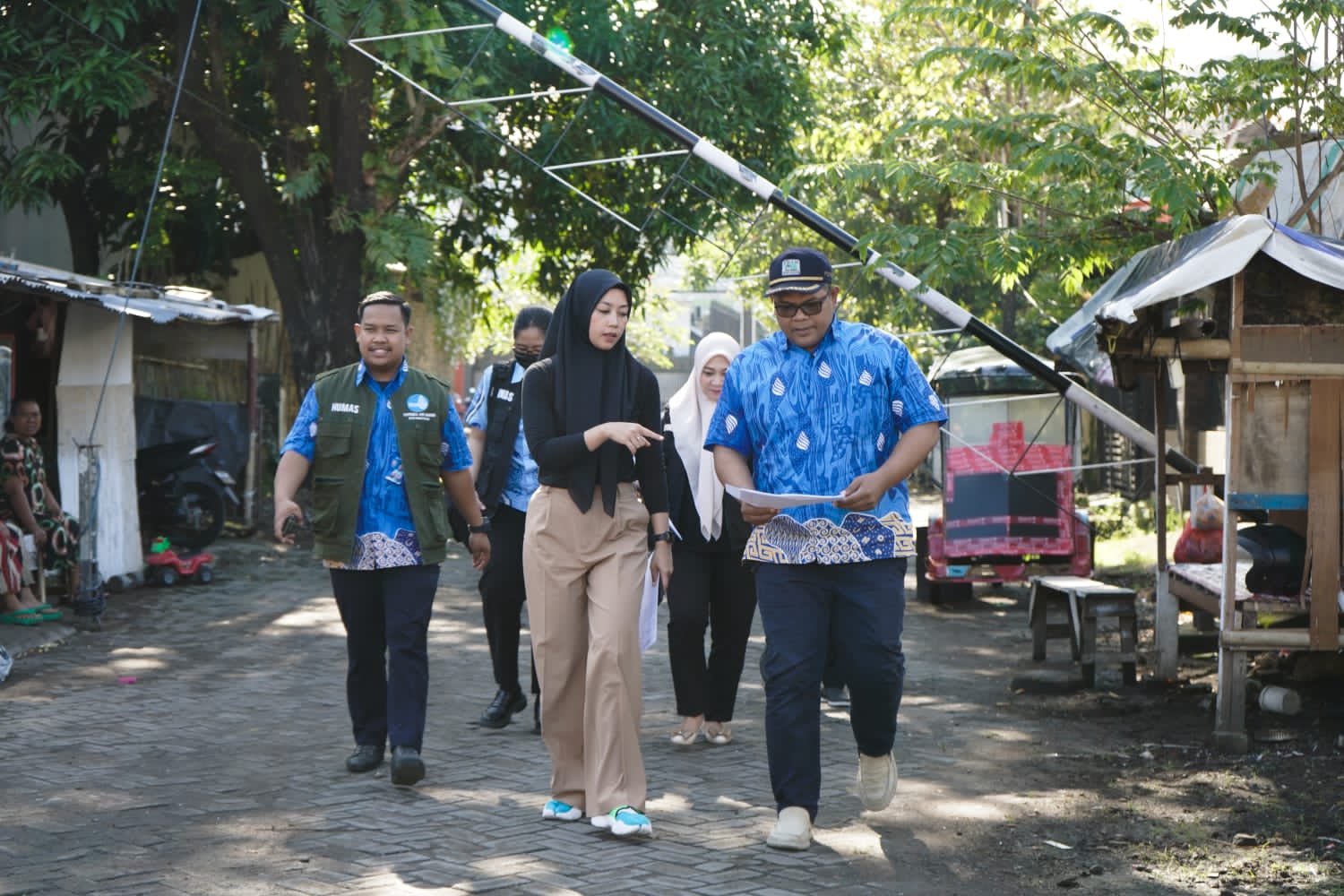 Indira Mulyasari Pimpin Langsung Tim Perumda Air Minum Kota Makassar Survei Pelanggan Nonaktif