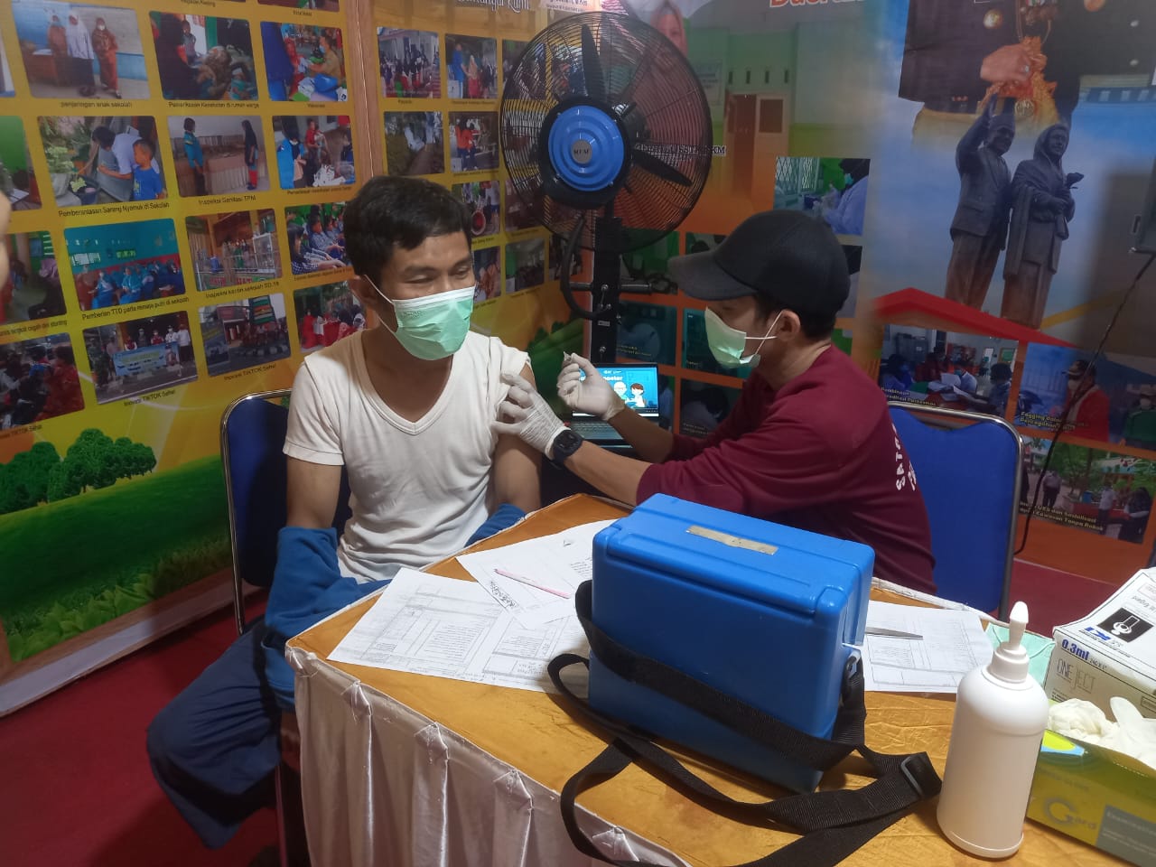 Di Parepare Fair, Dinkes Layani Pemeriksaan Kesehatan Gratis Hingga Vaksinasi Covid-19 dan Doorprize 