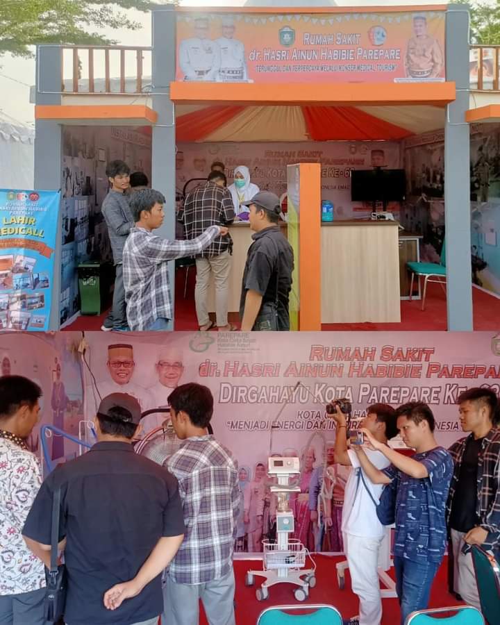 Jadi Tenant Terbaik 2 di Parepare Fair 2023, Taufan Pawe Puji RS dr Hasri Ainun Habibie