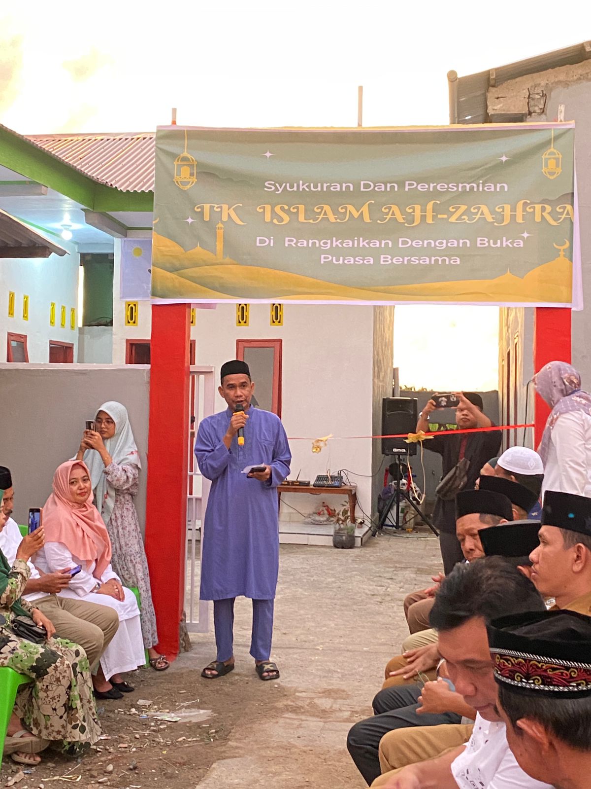 Resmikan Sekolah TK Ah-Zahrah, Ketua DPRD Rudianto Lallo: Semoga Alumni Lahirkan Pemimpin di Masa Mendatang