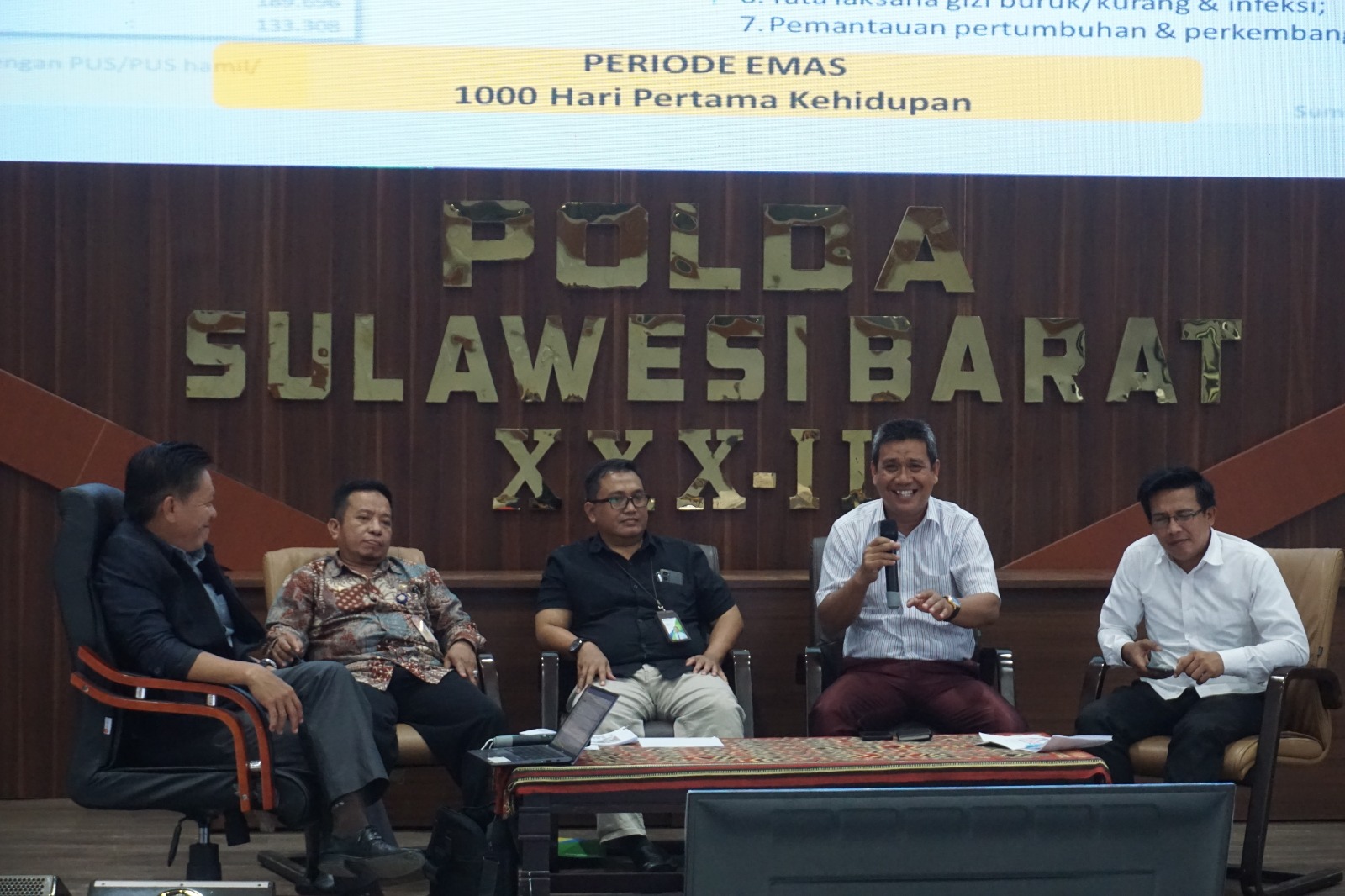 Bhabinkamtibmas se-Sulbar Dukung Program Percepatan Penurunan Stunting