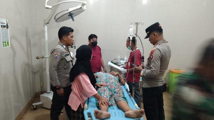 Tak Terima Disebut Setan, Pria Lansia di Gowa Bacok Istri hingga Telinganya Hampir Copot