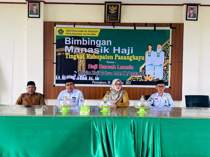 Buka Bimbingan Manasik Haji, Wabup Pasangkayu Berharap Calhaj Manfaatkan dengan Memperbanyak Amal Ibadah