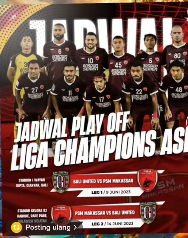Play-off ke Liga Champions Asia 14 Juni di GBH Parepare, Taufan Pawe Pesankan Keamanan Harus Maksimal