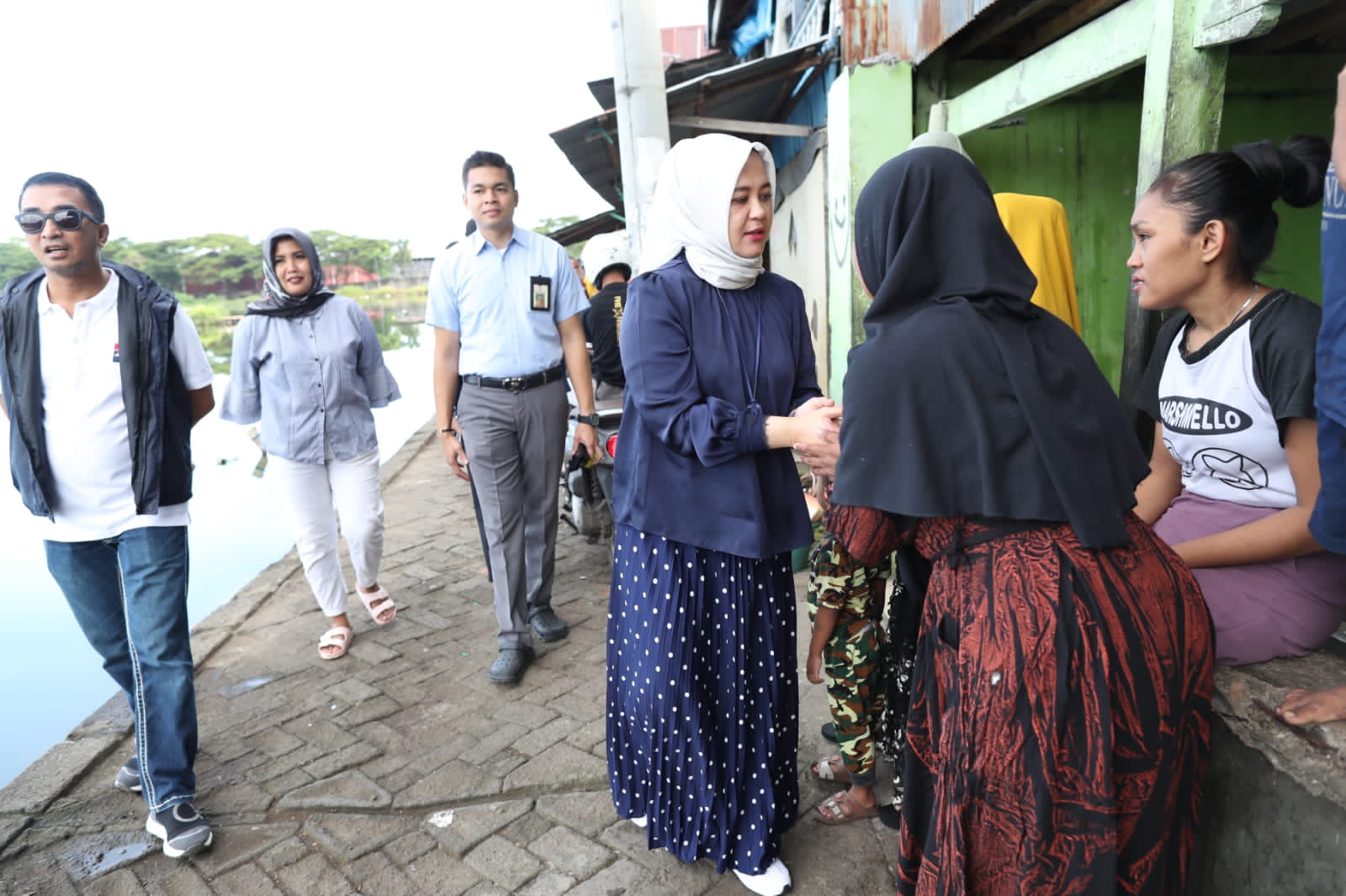 Dengar Keluhan Masyarakat Bantaran Sungai Tallo, Fatmawati Rusdi Minta Camat-Lurah Berkoordinasi 