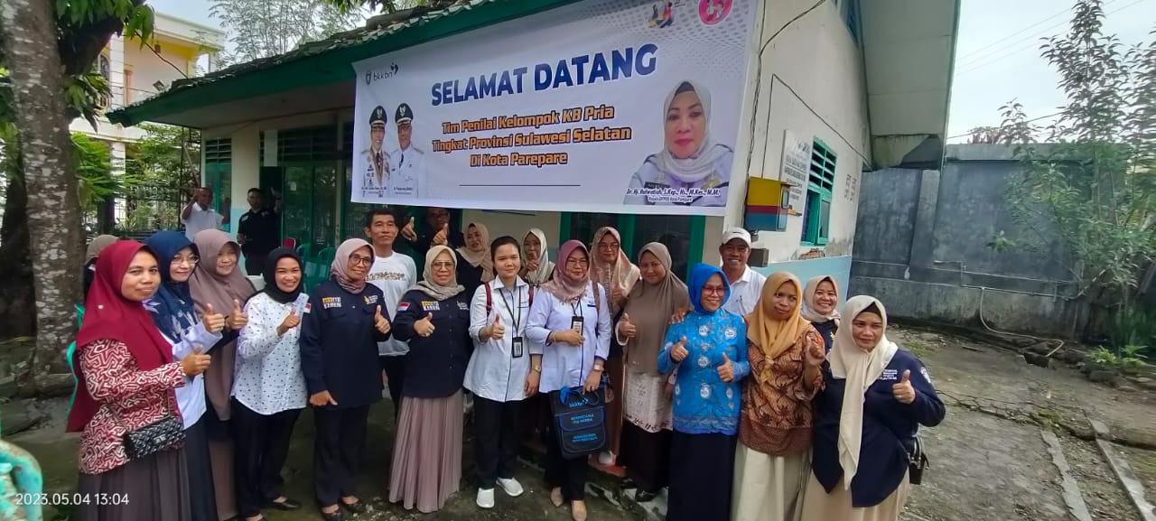 Masuk 3 Besar Terbaik Provinsi, Kelompok KB Pria Parepare Diverifikasi Lapangan 
