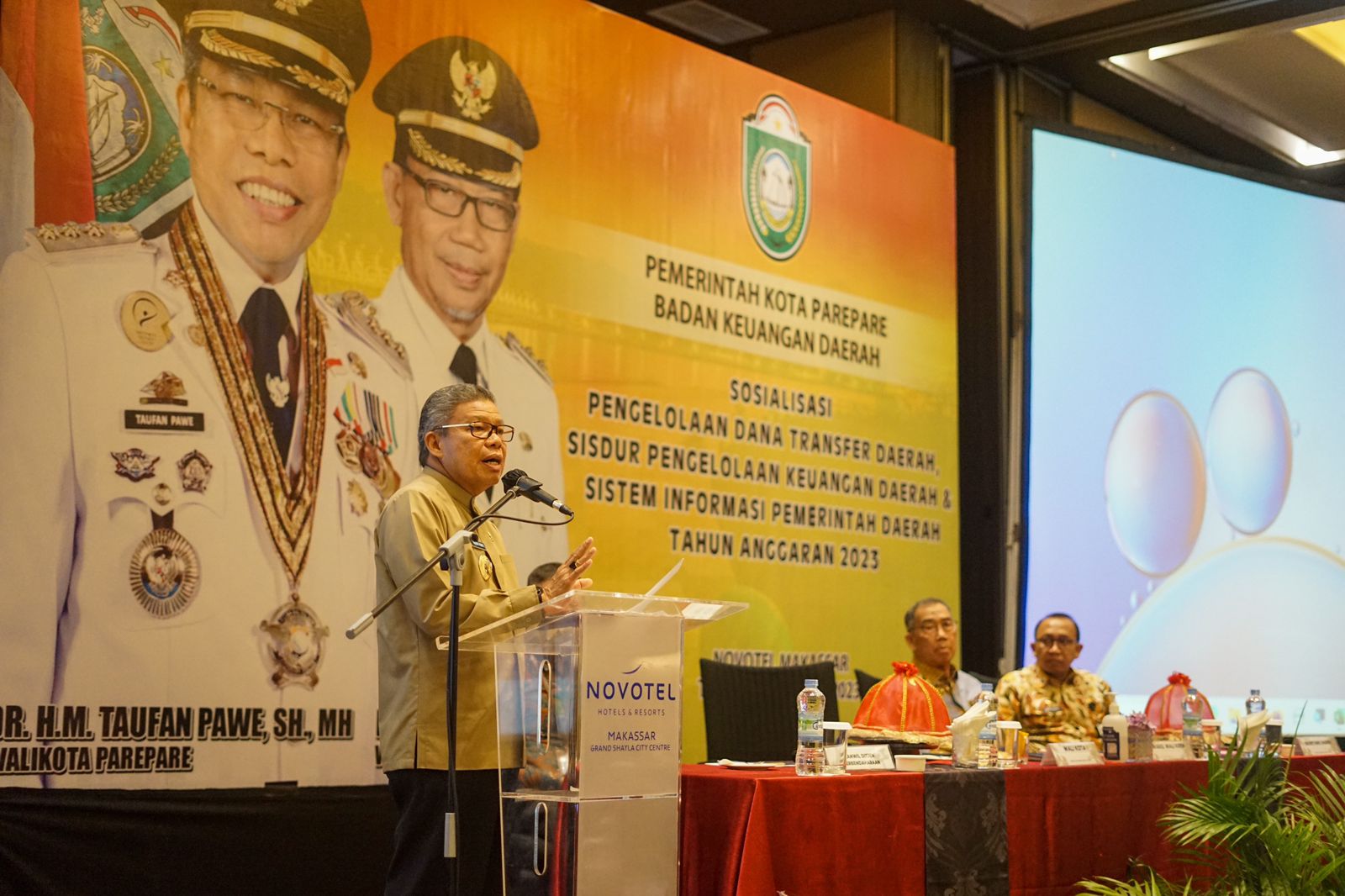 Sosialisasi Dana Transfer Daerah dan Sisdur Pengelolaan Keuangan, Taufan Pawe Harap Tata Kelola Keuangan Parepare Semakin Baik 