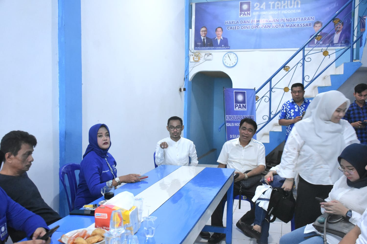 Legislator Sahruddin Said Serahkan Berkas Pendaftaran Caleg ke Sekretariat PAN Makassar